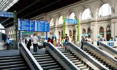 Keleti è la stazione centrale, la più importante di Budapest