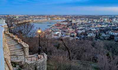 La Citadella è il punto più alto dal quale ammirare Budapest in tutto il suo splendore