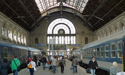 Budapest ha quattro stazioni con collegamenti internazionali